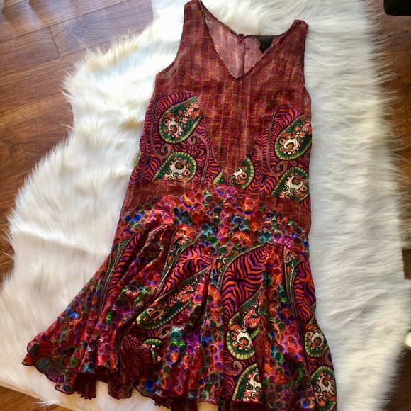Anna Sui Dresses & Skirts - Anna Sui Silk Dress